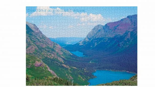 Glacier National Park Grinnell Glacier Valley Premium Quality 1000 Piece Puzzle - Image 5