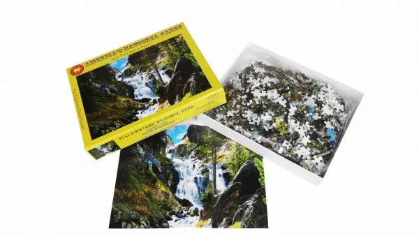 Yellowstone National Park Mystic Falls Premium Quality 1000 Piece Puzzle - Image 4