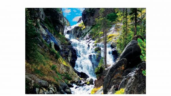 Yellowstone National Park Mystic Falls Premium Quality 1000 Piece Puzzle - Image 5