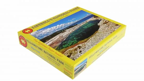 Yellowstone National Park Abyss Pool Premium Quality 1000 Piece Puzzle - Image 3