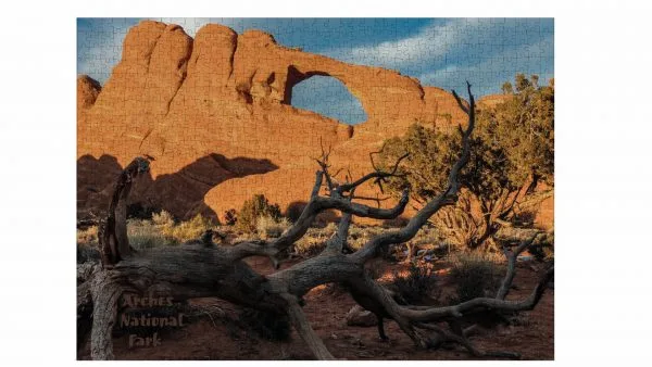 Arches National Park Skyline Arch Premium Quality 1000 Piece Jigsaw Puzzle - Image 5