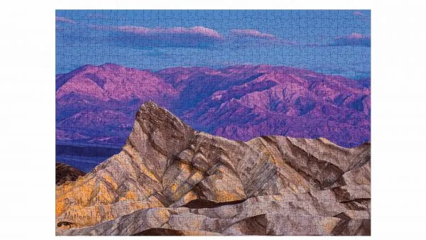 Death Valley National Park Zabriskie Point Premium Quality 1000 Piece Jigsaw Puzzle - Image 5