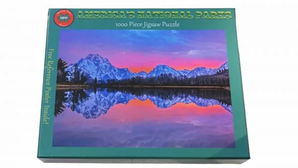 Grand Teton National Park Oxbow Bend Premium Quality 1000 Piece Puzzle - Image 2