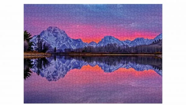 Grand Teton National Park Oxbow Bend Premium Quality 1000 Piece Puzzle - Image 5