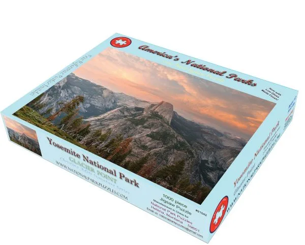 Yosemite National Park Glacier Point 1000 Piece Jigsaw Puzzle - Image 4