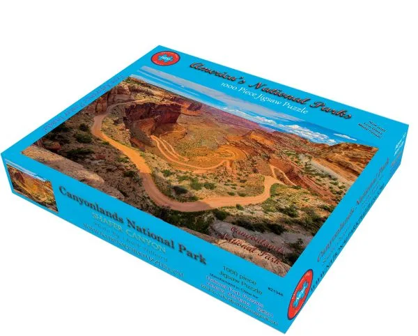 Canyonlands National Park Shafer Canyon 1000 Piece Jigsaw Puzzle - Image 4