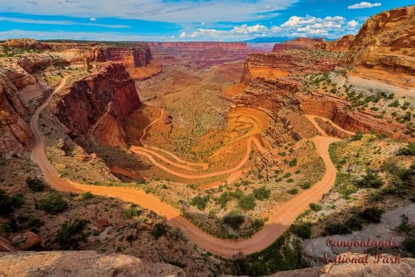 Canyonlands National Park Shafer Canyon 1000 Piece Jigsaw Puzzle