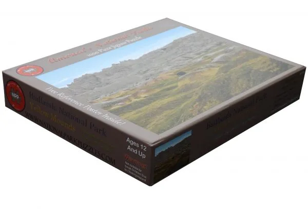 Badlands National Park Yellow Mounds 1000 Piece Puzzle - Image 5