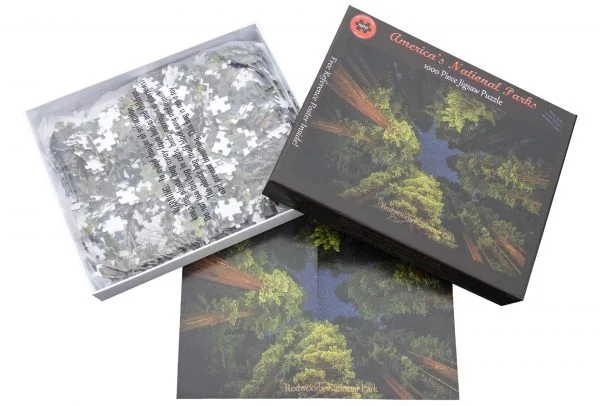 Redwood National Park Starry Sky in the Woods 1000 Piece Puzzle - Image 5