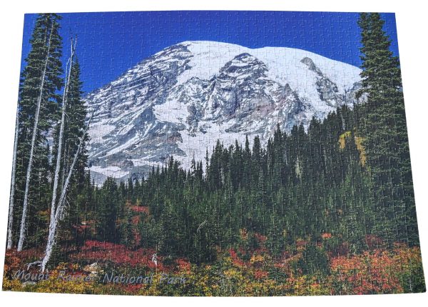 Mount Rainier Paradise completed puzzle