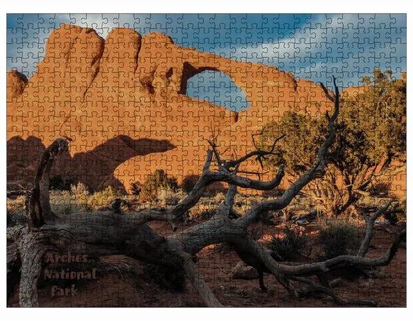 Arches National Park Skyline Arch 500 Piece Puzzle - Image 3