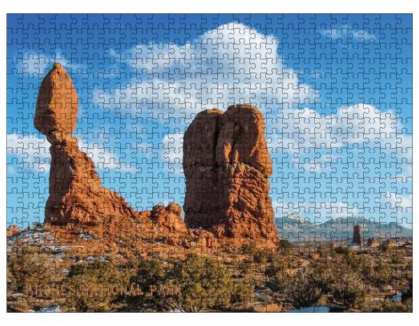 Arches National Park Balanced Rock 500 Piece Puzzle - Image 3