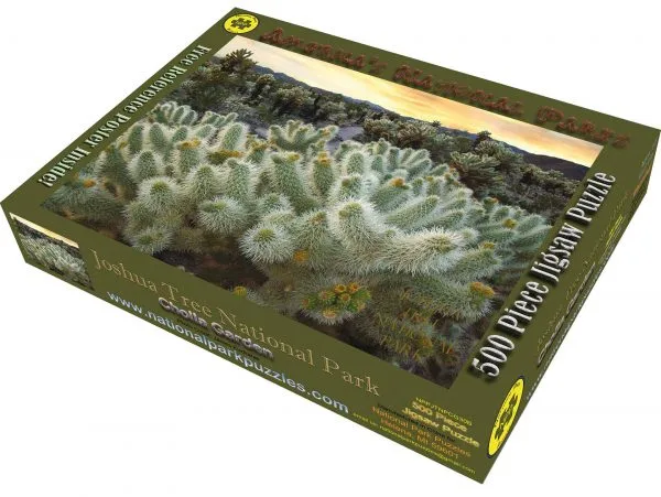 Joshua Tree National Park Cholla Garden 500 Piece Puzzle - Image 2