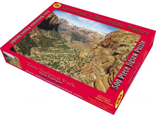 Zion National Park Zion Canyon 500 Piece Puzzle - Image 2