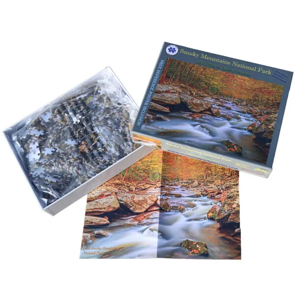 ***New*** Great Smoky Mountains NP Big Creek 1000 Piece Puzzle - Image 6